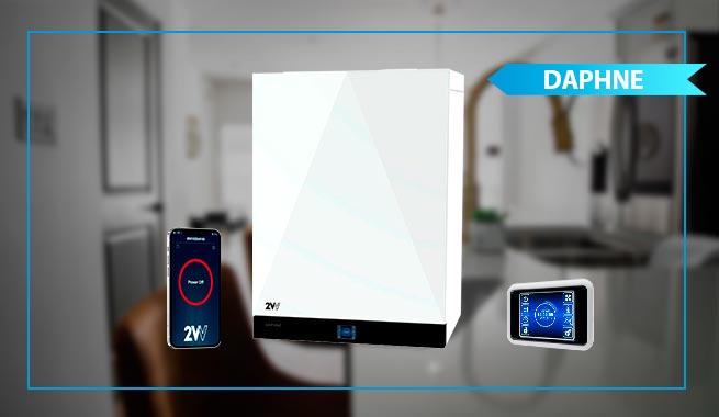 DAPHNE – вентиляційна установка з рекуперацією тепла.