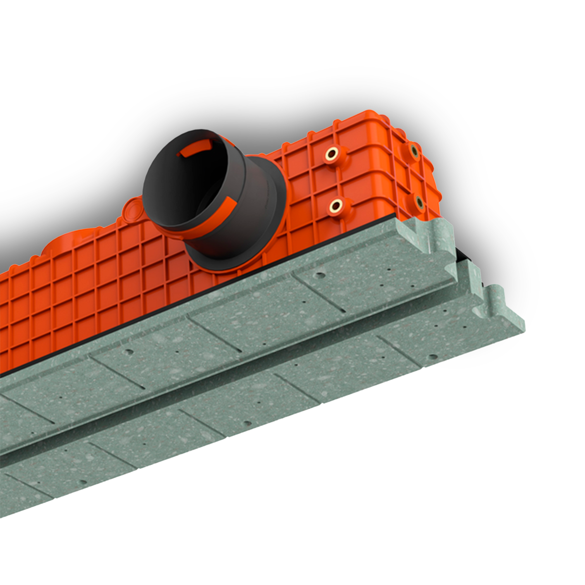 Лінійний дифузор прихованого монтажу ERGOVENT PROFILE PUZZLE 1000/75