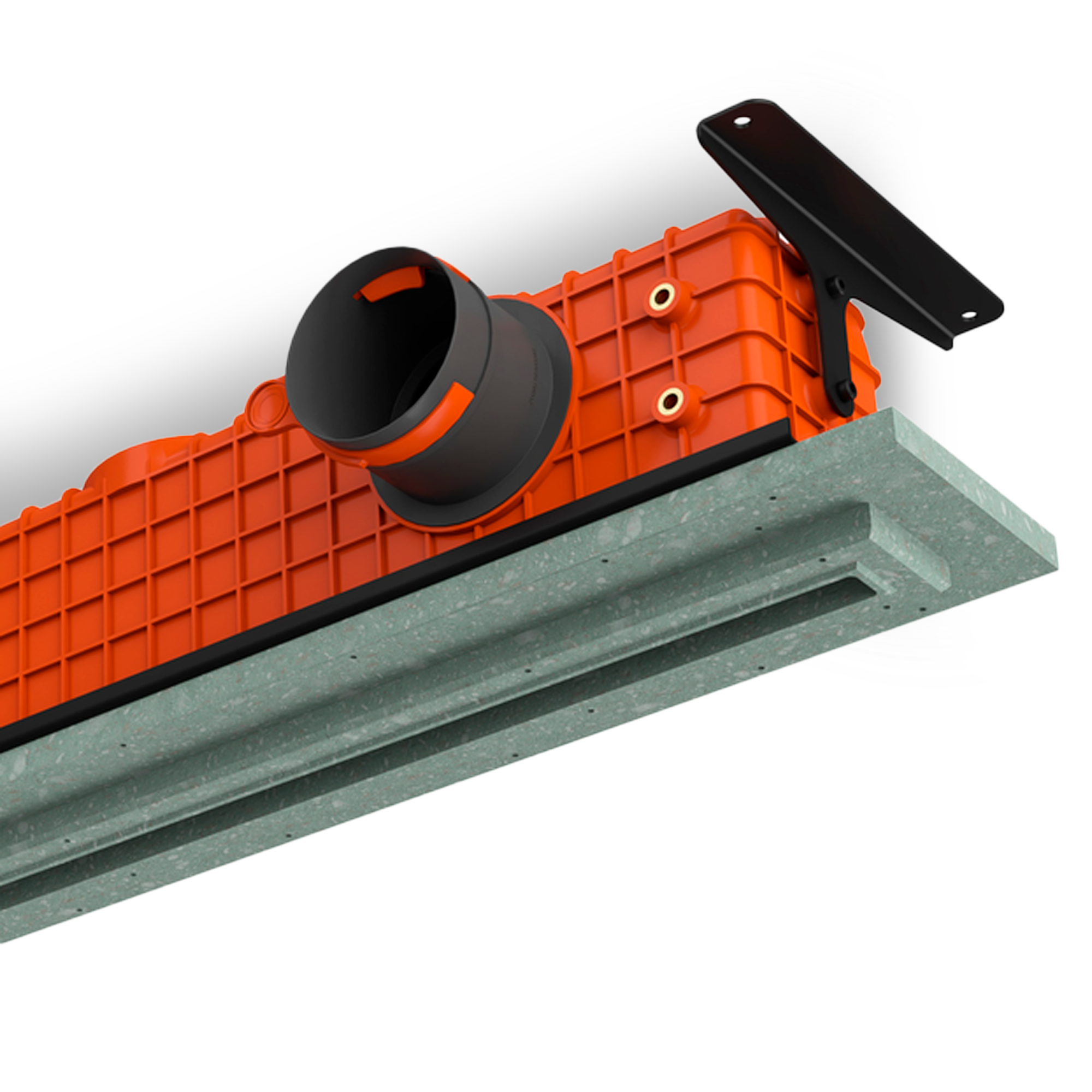 Лінійний дифузор прихованого монтажу ERGOVENT SINGLE 1000/75